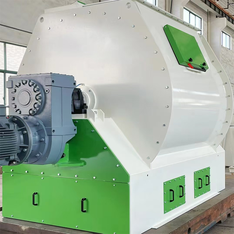 Single-shaft paddle mixer
