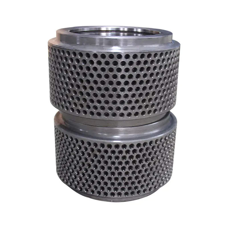 The honeycomb structure roller shell of the biomass pellet mill