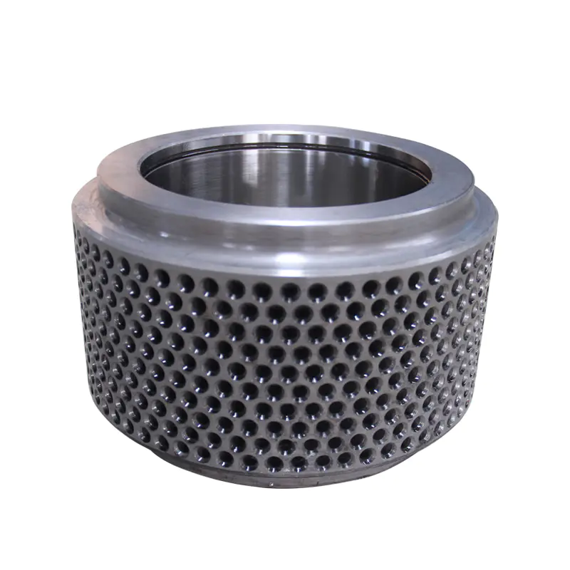 The honeycomb structure roller shell of the biomass pellet mill